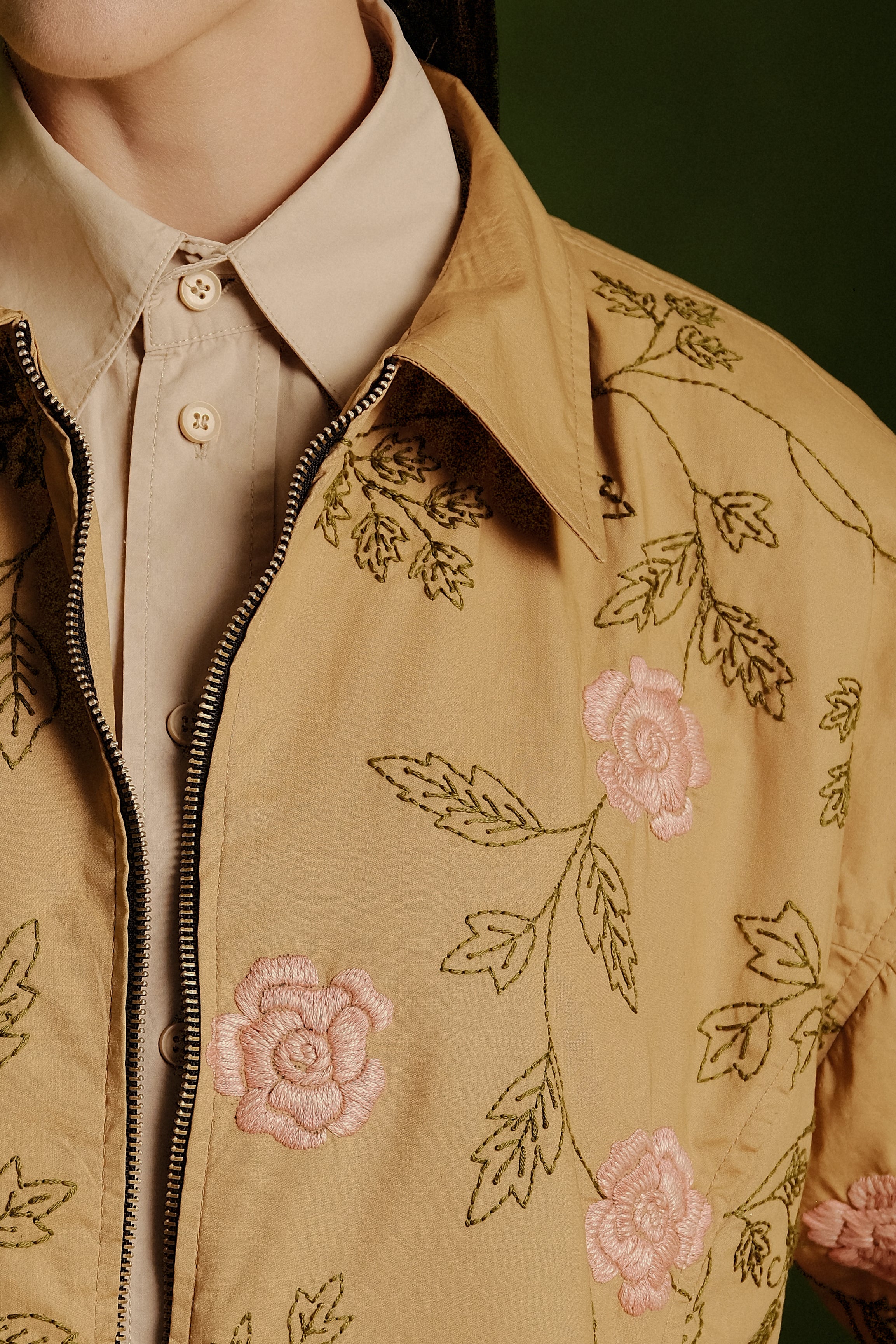 Kantha Rose Jacket