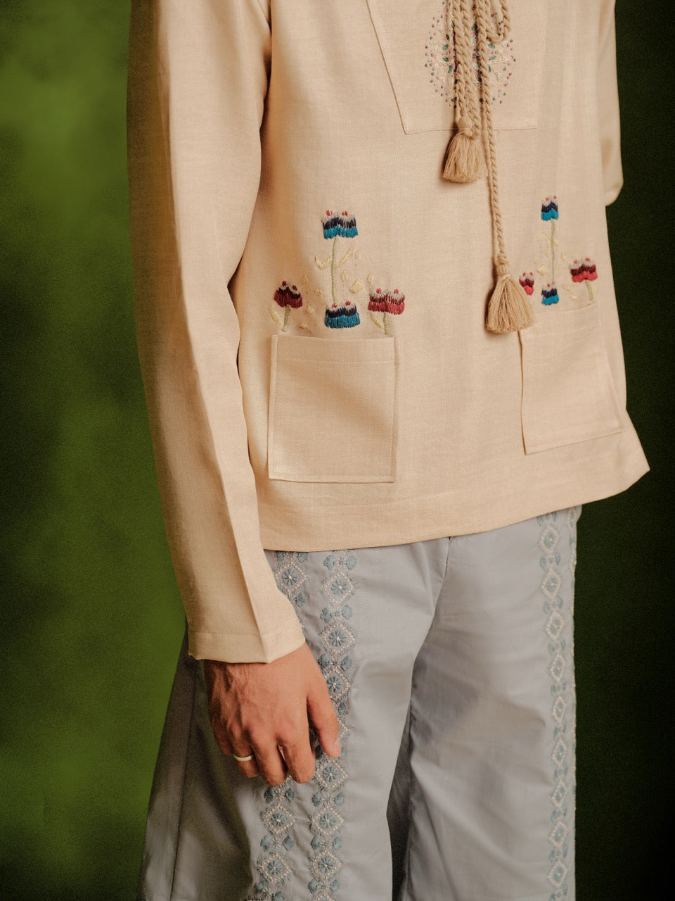 Pashmina Fisherman Smock