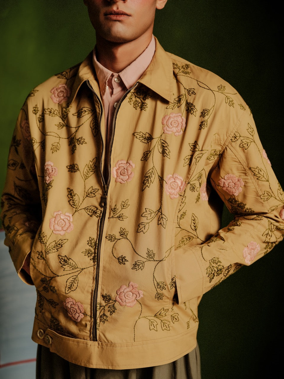 Kantha Rose Jacket
