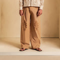 Block Print Relaxed Pants