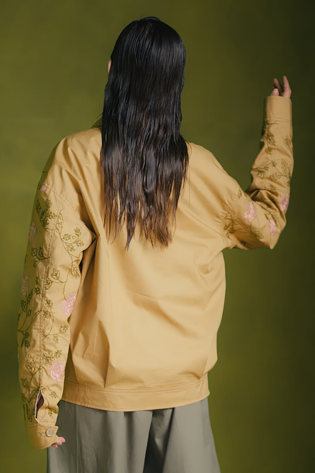 Kantha Rose Jacket