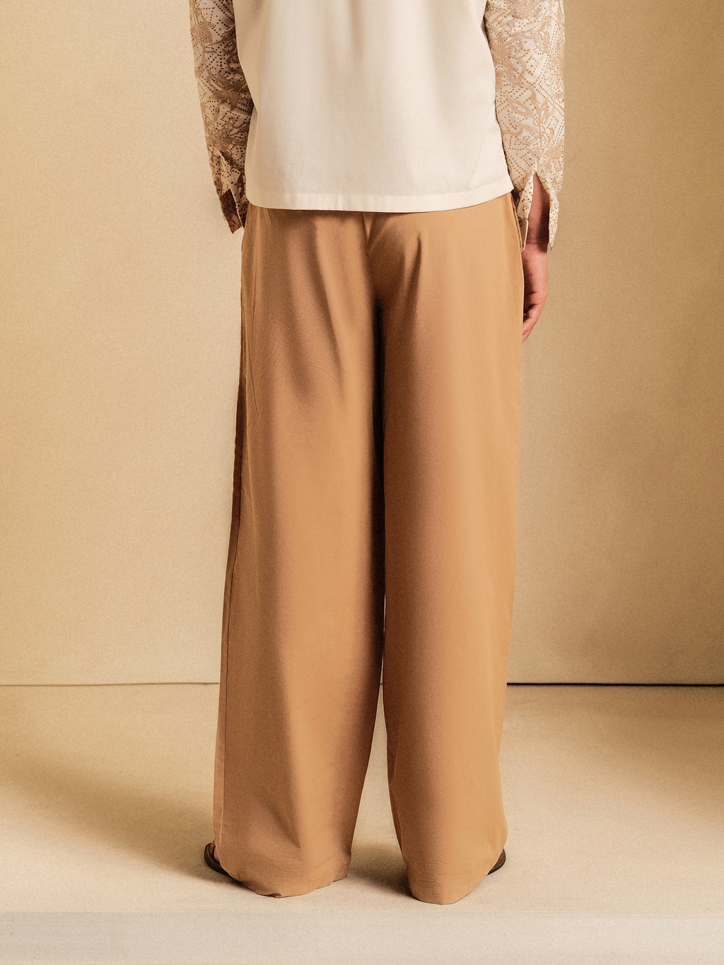 Block Print Relaxed Pants