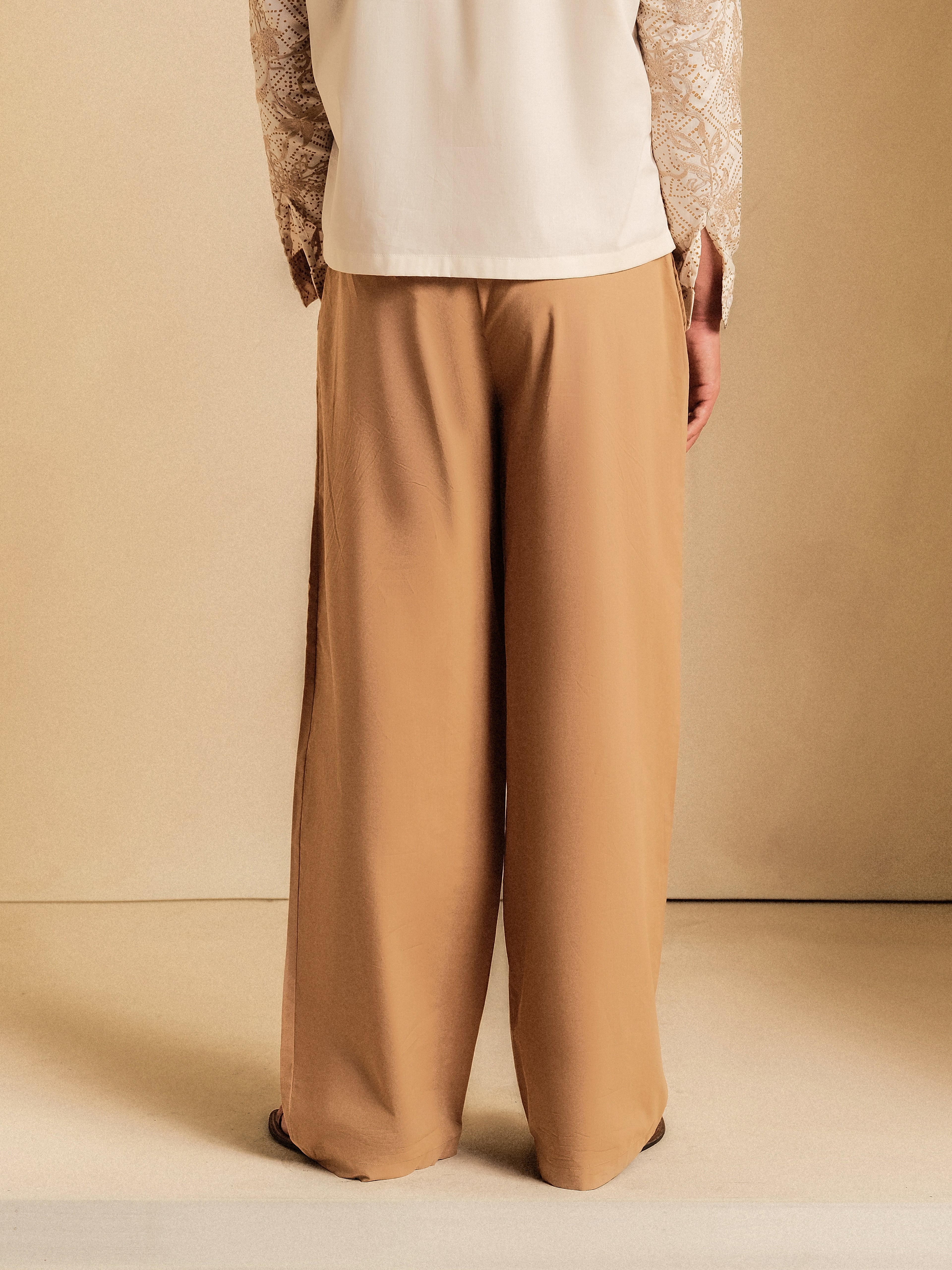 Block Print Relaxed Pants