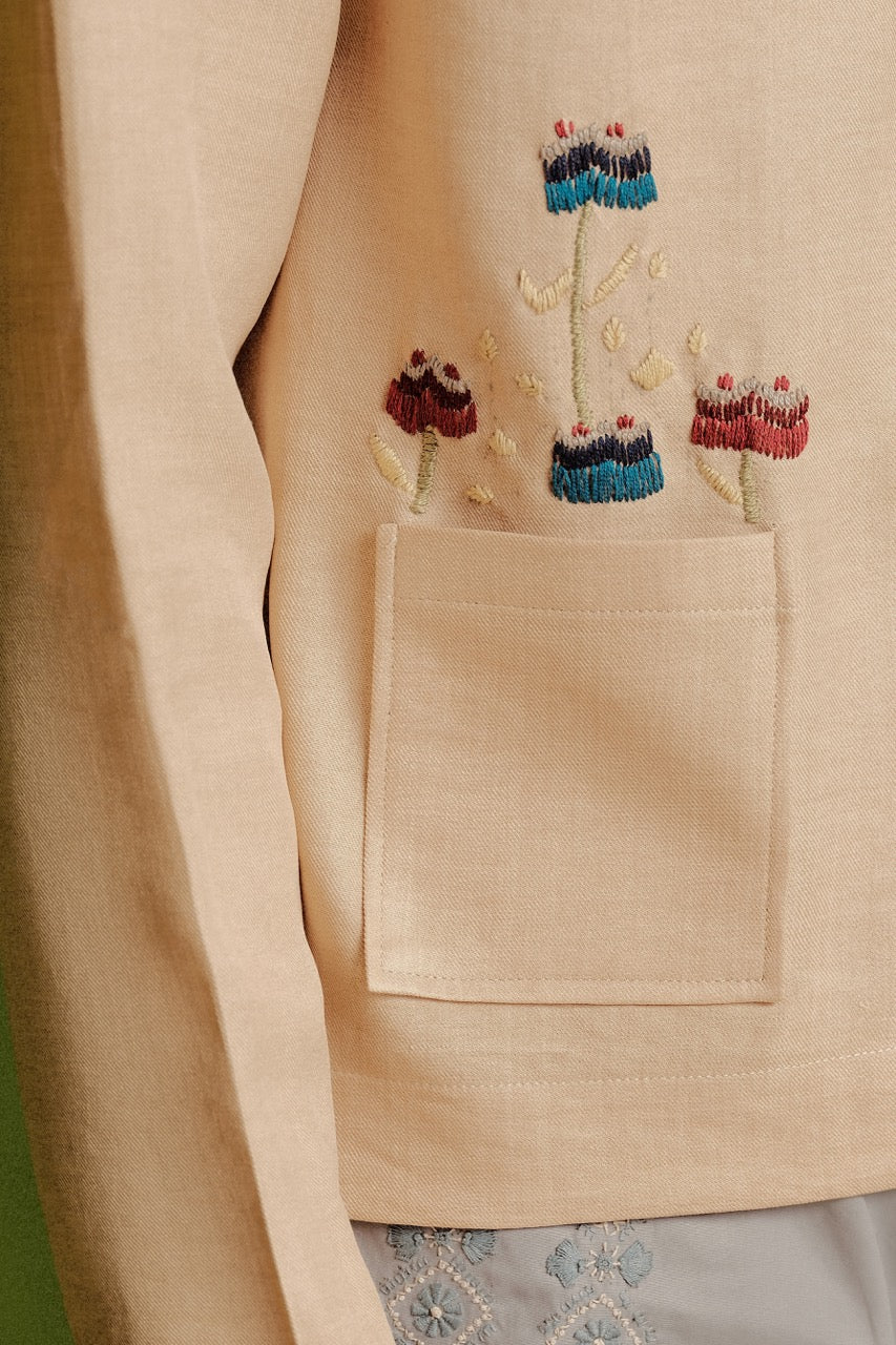 Pashmina Fisherman Smock